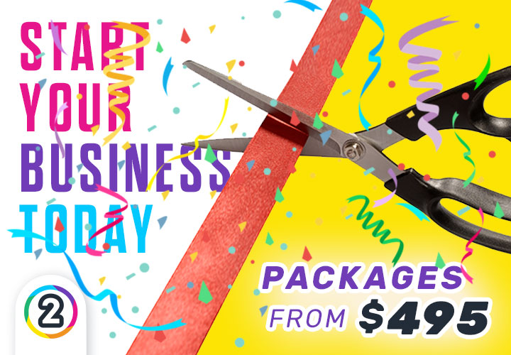 Start your business with professional branding from Design 2 Print!