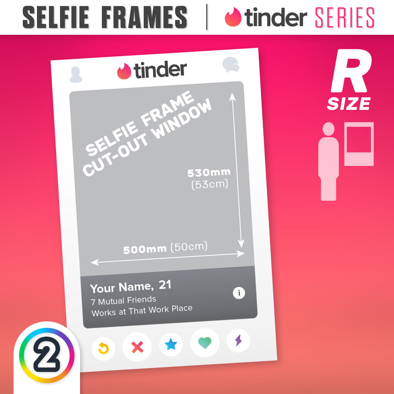 Tinder photo size